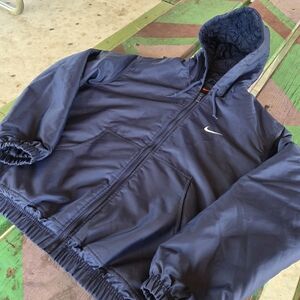 Nike 90s Vintage Men's Navy Jacket Size Sm Small